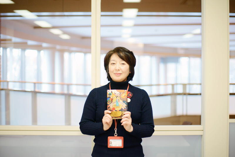 岩見沢市立図書館長 杉原 理美さん