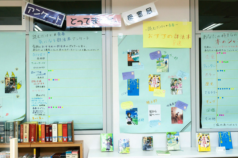 「読むだけで青春」 参加型アンケート